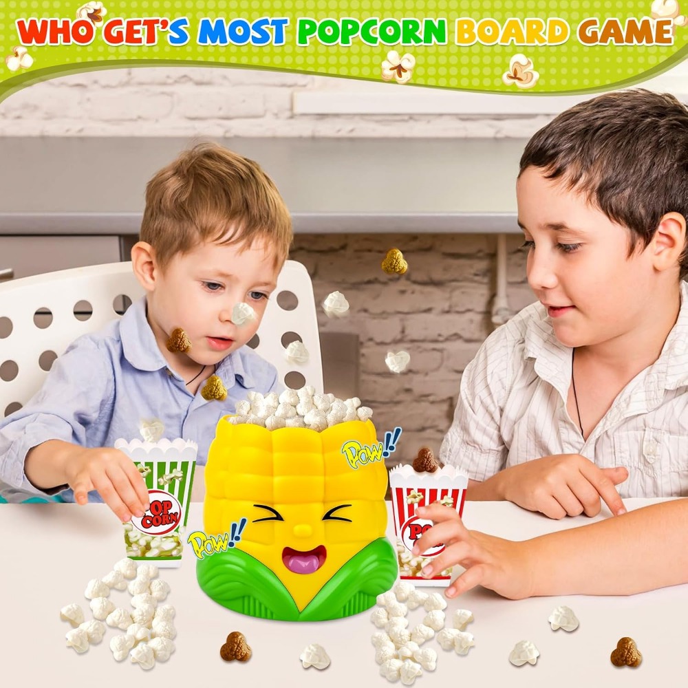 ポップアップポップコーンボードゲーム、3歳から8歳までの男の - Party Games Night のレビューと価格