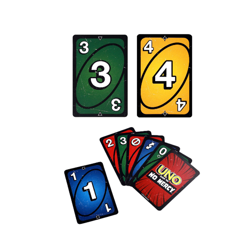 UNO「No Mercy」カードゲーム。特別なアクションカー - Party Games Night のレビューと価格